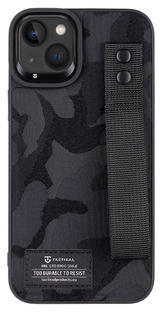 Tactical Camo Troop kryt iPhone 14 Plus, Black