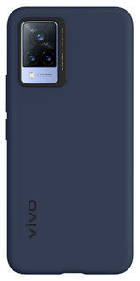 Vivo V21 5G Silicone Cover, Dark Blue  