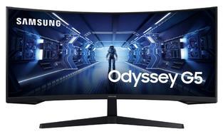34"Herní monitor Samsung Odyssey G5 LC34G55TWWPXEN