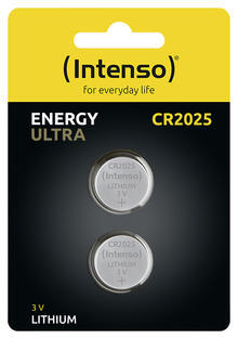 Intenso knoflíková baterie CR 2025 (2ks v balení)