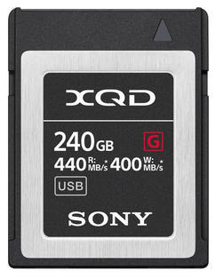 Sony 240GB XQD serieG HighSpeed