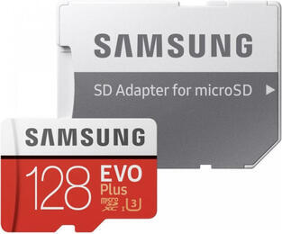 Samsung micro SDXC 128GB EVO Plus + SD adap.