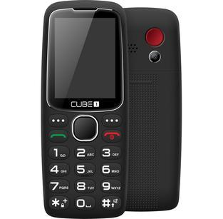 CUBE1 S300 senior tlačítkový telefon - Black