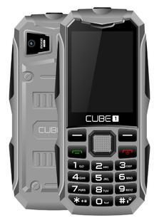 CUBE1 X100 odolný tlačítkový telefon - Grey
