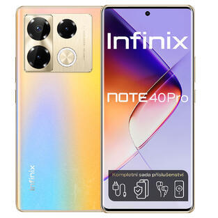Infinix Note 40 PRO 256+12GB Titan Gold