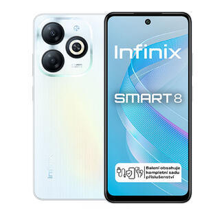 Infinix Smart 8 64+3GB Galaxy White