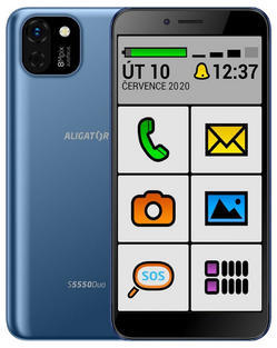 Aligator S5550 Duo SENIOR 16GB Blue