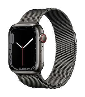 Apple Watch S7 Cell 41mm Graphite Steel,MilaneseL 