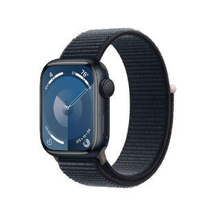 Apple Watch Series 9 41mm Midnight, Mid Sport Loop