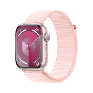 Apple Watch Series 9 45mm Pink, Pink Sport Loop