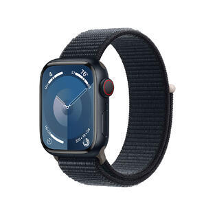 Apple Watch S9 Cell 41mm Midnight Alu,Mid Sport L.