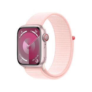 Apple Watch S9 Cell 45mm Pink Alu, Pink Sport L.
