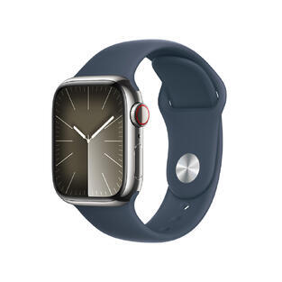 Apple Watch S9 Cell 41mm Silver Steel,Blue SB,S/M