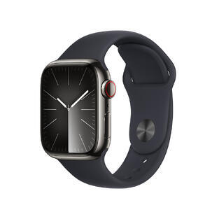 Apple Watch S9 Cell 41mm Graphite Steel,Mid SB,S/M