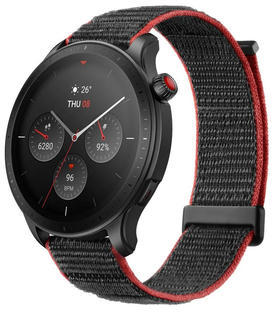 Amazfit GTR 4 chytré hodinky, Racetrack Grey nylon
