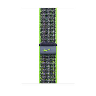 Apple 45mm Nike Sport Loop Bright Green/Blue