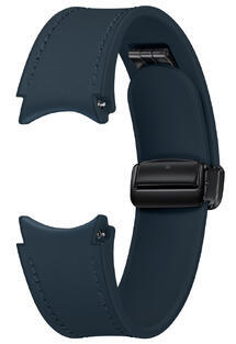 D-Buckle Hybrid Eco-Leather Band Normal, M/L,Indig