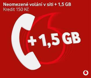 Vodafone SIM karta na volání
