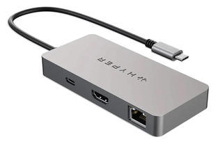 HyperDrive 5v1 USB-C Hub (WWCB), Silver