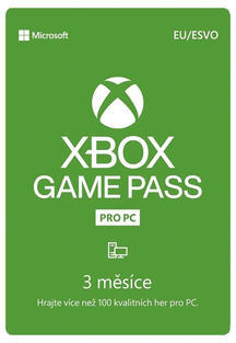 Microsoft Game Pass pro PC 3 měsíce