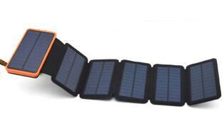 BOT Solární powerbanka SP1 6 panelů 20000mAh červe