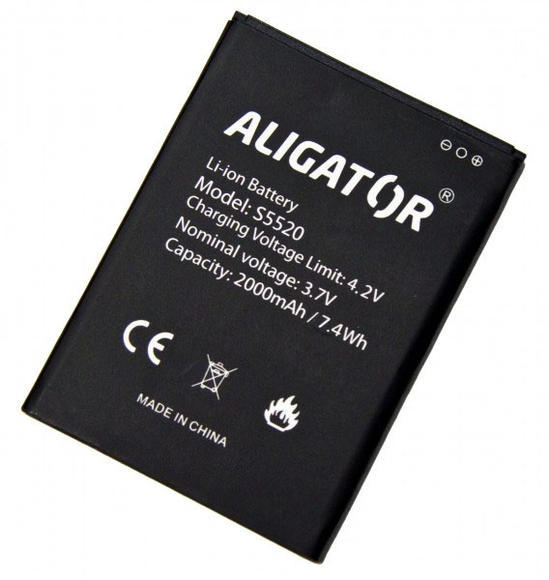 ALIGATOR S5520 baterie 2.000mAh Li-Ion