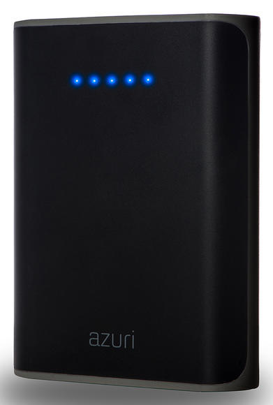 Azuri Powerbank 10000mAh se svítilnou, Black1