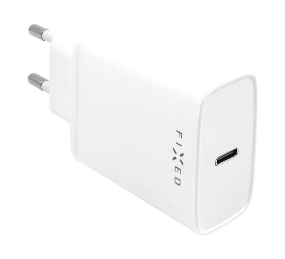 FIXED síťový nabíječ s USB-C výstupem, 20W, White1