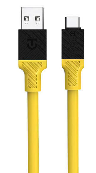 Tactical Fat Man Cable USB-A/USB-C 1m, Yellow1