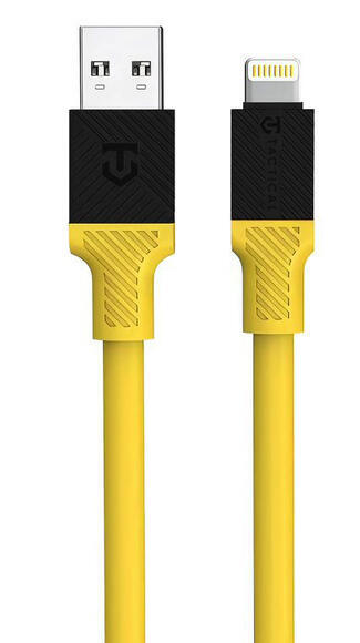 Tactical Fat Man Cable USB-A/Lightning 1m, Yellow1
