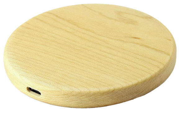 Bezdrátová nabíječka CUBE1 Wood HD01 - Javor1