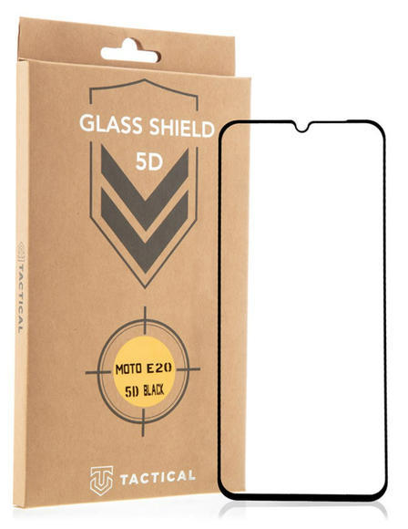 Tactical Glass 5D Motorola E20, Black