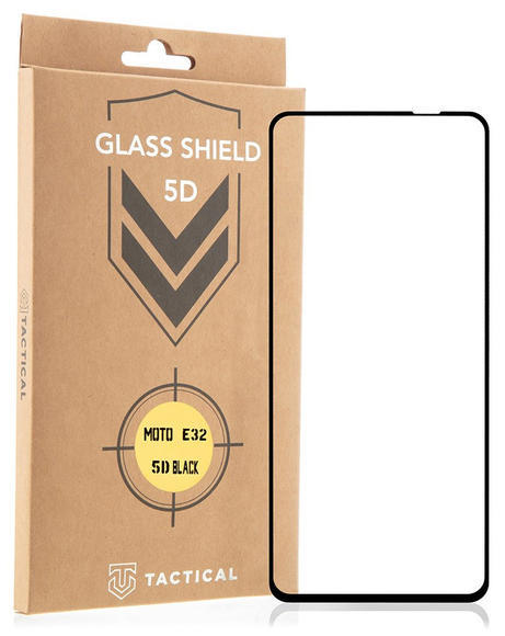 Tactical Glass 5D Motorola E32/E32s/G22, Black