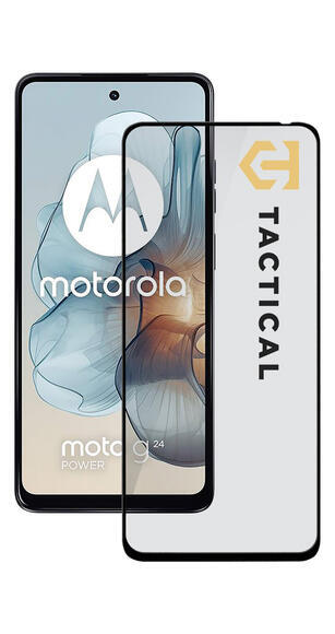 Tactical Glass 5D Motorola G24, Black1