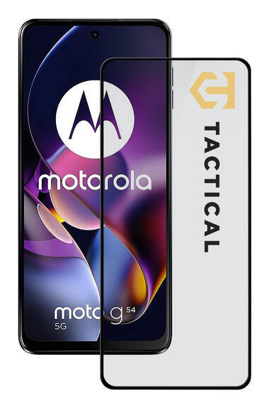 Tactical Glass 5D Motorola G54 5G, Black1