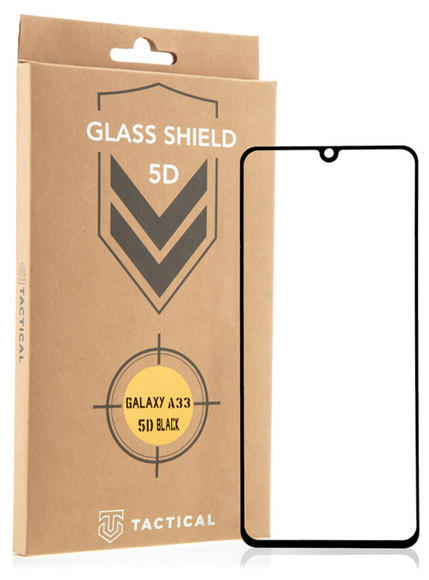 Tactical Glass 5D Samsung Galaxy A33 5G, Black