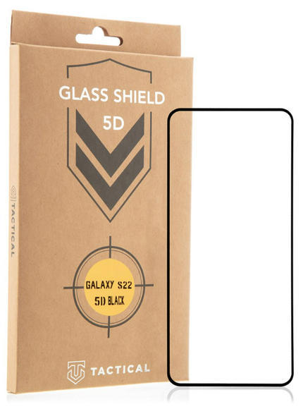 Tactical Glass 5D Samsung Galaxy S22/S23, Black