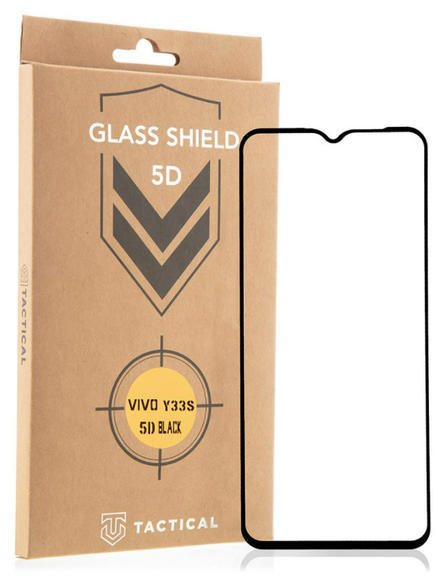 Tactical Glass 5D Vivo Y33s/Y21/Y21s, Black