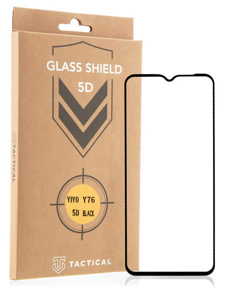 Tactical Glass 5D Vivo Y76 5G, Black