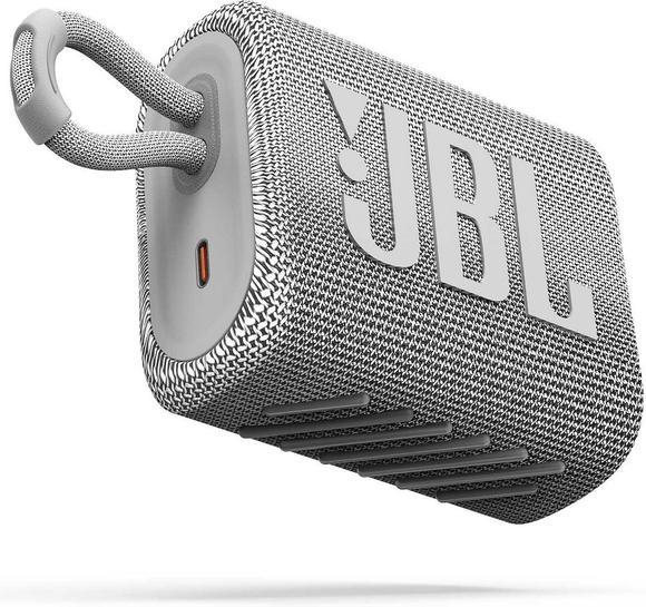 JBL GO3 přenosný reproduktor s IP67, White1