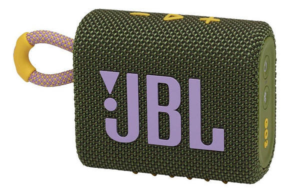 JBL GO3 přenosný reproduktor s IP67, Green1