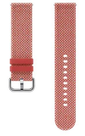 Samsung ET-SKR82M Kvadrat Watch Band 20mm, Red