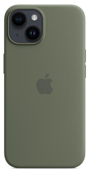 iPhone 14 Silicone Case MagSafe - Olive1