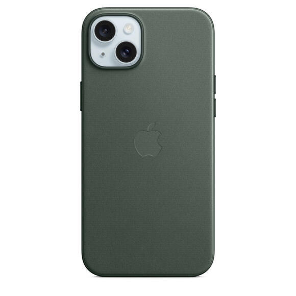 iPhone 15 Plus FineWoven Case MagSafe Evergreen1