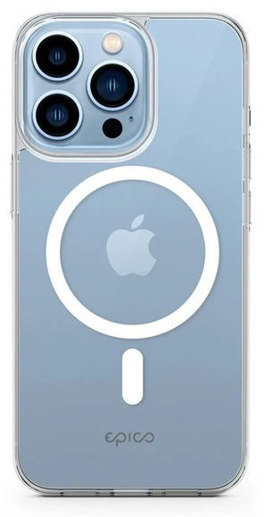 Epico Hero kryt na iPhone 13 s podporou uchycení MagSafe - transparentní1