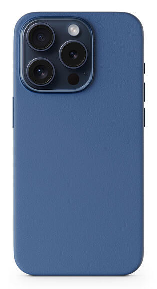 Epico Mag+ Leather Case iPhone 15 Blue1