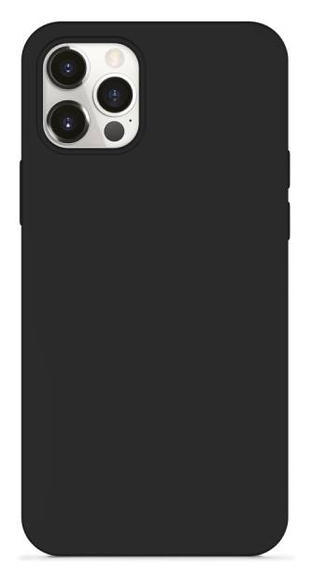 Epico Silicone Case Magnetic iPhone 12/12 Pro, Bla
