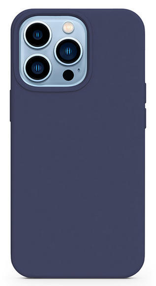 Epico Silicone Case Magnetic iPhone 13, Blue1