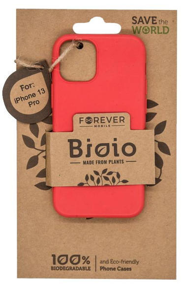 Forever Bioio pro Apple iPhone 13 Pro, červený
