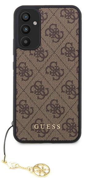 Guess Charms Hard Case 4G Samsung A34 5G, Brown1